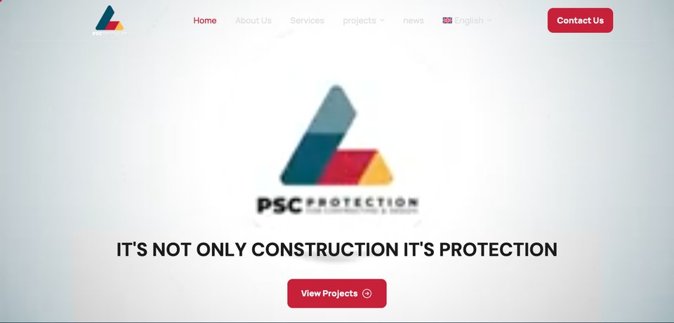 Protection (PSC) website home page